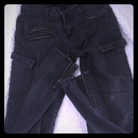 skinny jeans with pockets on the side